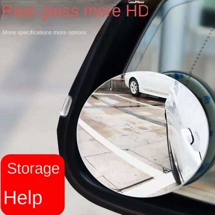 2Pcs 360 Degree Adjustable Blind Spot Mirror Car